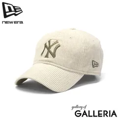 正規取扱店 NEW ERA キャップ 帽子 ニューエラ メンズ レディース ブランド 深め ロゴ おしゃれ コーデュロイ 秋冬 9TWENTY MLB Corduroy ヤンキースアイボリー