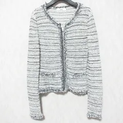 【最終価格】Rene ルネ ツイード ジャケット♡コサージュ付き 新品 Rene（ルネ）コサージュ付き ツイード ジャケット 定価