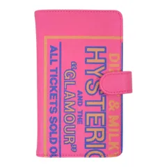 HYSTERIC GLAMOUR ヒステリックグラマー 21AW 01213QG09 DIZZY&MILKY マルチスマホカバー モバイルケース スマホケース ネックホルダー ピンク系 FREE【中古】のサムネイル