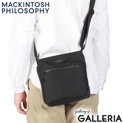 マッキントッシュフィロソフィー ショルダーバッグ レディース メンズ 斜めがけバッグ ブランド MACKINTOSH PHILOSOPHY ハービストン2 17663 ブラックのサムネイル