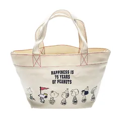 スヌーピー 75th ミニトート パレード 手さげバッグ ハンドバッグ ランチバッグ