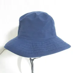 美品 THE NORTH FACE ノースフェイス ゴアテックス サファリハット バケットハット 帽子 NN41312 M ネイビー メンズ 古着 中古 USED