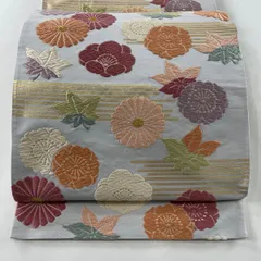 【売切値下げ】302y2◇モダン 華やか 袋帯 桜文 六通◇美品 成人式 結婚式 302y2◇モダン 華やか 袋帯 桜文 六通◇美品 成人式 結婚式