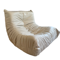 ligne roset   リーンロゼ　ROSETTogo  ロゼトーゴ　1人掛けソファ　PUレザー　オフホワイト　リプロダクト