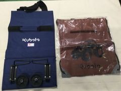 お415 未使用　kubota 2点セット　キャリーバッグ　ナップサック　クボタ