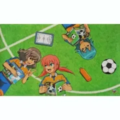 【中古】ブックカバー・しおり(キャラクター) 拓人＆蘭丸＆マサキ(フィールド/描き下ろし) 「イナズマイレブンGO ストーンペーパーブックカバーコレクション」