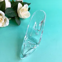 アクリル製ハイヒール ミニサイズ 約9.7×4.3×7.4cm シンデレラ ガラスの靴