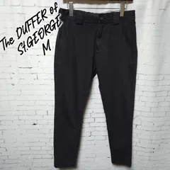 売り切り限界価格！The DUFFER of St.GEORGE　WONDER SHAPE KATSURAGIパンツ　ダークグレーM　メンズ　イージーパンツ　スリム　カジュアル