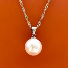 淡水パール 大玉 ペンダントトップ ネックレス