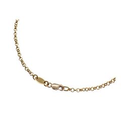 クロムハーツ CHROME HEARTS 【 22K NECKCHAIN R20 】 ロール チェーン ゴールド ネックレス　39579