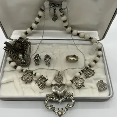 ネックレス バングル　アクセサリーまとめ売り　遺品整理　生前整理 遺品生前整理アクセサリーまとめ売り☆ニナリッチ☆4℃☆ケンジ