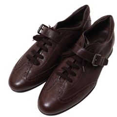 TOD'S トッズ レザー スニーカー 表記サイズ6　【2406】