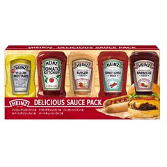ハインツ デリシャス ソース パック 5本セット ホットドッグ ハンバーガー コストコ ハンバーガー サンドイッチ 具だくさんサラダ