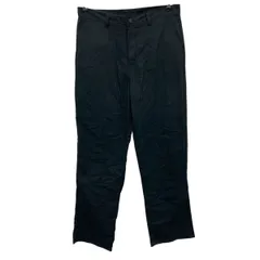 Dikies ワークパンツ W34 ブラック ディッキーズ ジップアップ ワーク コットン ワイド 古着卸 アメリカ仕入 2506-260