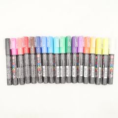 uni ポスカ 極細 PC-1M 18色セット 筆記幅0.7mm カラーマーカー POSCA 三菱鉛筆 ペン 筆記用具 未開封