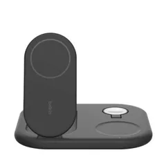 【 新品 未開封 】 BELKIN　BoostCharge Pro Qi2 3-in-1 折りたたみ式ワイヤレス充電器 ブラック　WIZ029dqBK 未使用 送料無料