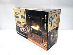 【未使用未開封品】 ロゴス LOGOS THE 二刀流GRILL タイプ4 2～7人用 グリーン ○YR-18812○