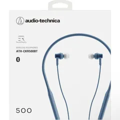 ◇新品未開封品◇ bluetoothイヤホン カナル型 ATH-CKR500BT [リモコン・マイク対応 /ワイヤレス(ネックバンド) /Bluetooth]
