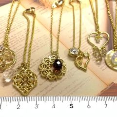 アクセサリーチャームゴールド6点セット