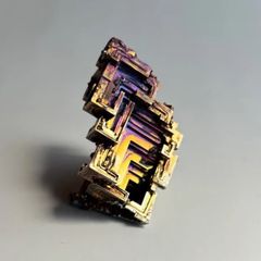 ビスマス結晶　金紫