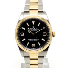【楠本質店/元住吉】ロレックス/ROLEX　エクスプローラー　124273　ランダム番(2022年1月)　自動巻　SS/K18　コンビ　メンズ　腕時計