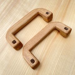オーダー品】木製アシストグリップ(aピラー)×2個 エブリィ用