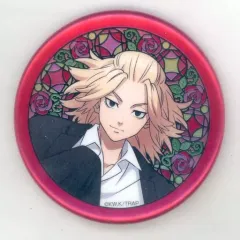 【中古】バッジ・ピンズ 佐野万次郎(マイキー) 缶バッジ 「DMMスクラッチ! 東京リベンジャーズ ～スーツセレクション～」 E-2賞