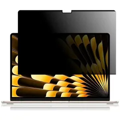 LOE(ロエ) 覗き見防止 macbook air 15 保護フィルム【ブルーライトカット】反射防止 アンチグレア マグネット対応 2023～2024年モデル M2～M3対応 1枚