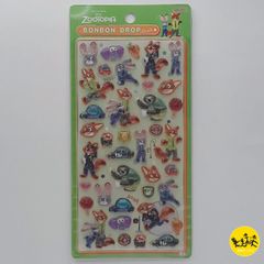 第②弾 Disney ディズニー ボンボンドロップシール ステッカー BONBON DROP seal 【ズートピア】 8812071