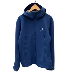 ♪♪HAGLOFS ホグロフス メンズ ジップパーカー ジャンパー SIZE L ブルーのサムネイル