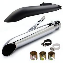 バイク メガホンマフラー SR400 ドラッグスター シャドウ ビラーゴ