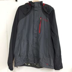 Columbia コロンビア OMNI-HEAT ナイロンジャケット アウター Lサイズ ブラック レッド フード付 PM3088 25e菊ST