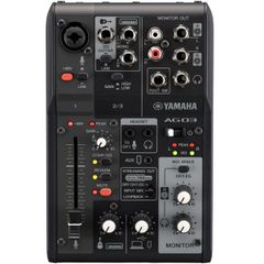 YAMAHA AG03MK2 B ブラック　ライブストリーミングミキサー【区分A】