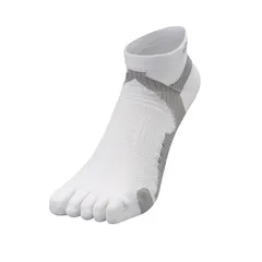 【早田ひな選手愛用商品】phiten(ファイテン) 足王(ソッキング) 5本指 ホワイト/ライトグレー 25-27cm 1