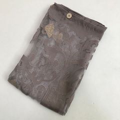 MARIAL シースルーウェアラブルストール　スリーブタイプ　チャコール　訳あり