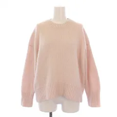 ギャルリーヴィー GALERIE VIE トゥモローランド 23AW ファインウール クルーネックプルオーバー ニット セーター 長袖 S ピンク 23-02-34-02302 /BM