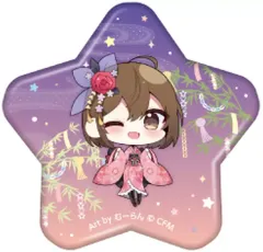 【中古】バッジ・ビンズ MEIKO(SD) 「初音ミク 秋葉原フェスティバル 2024 トレーディング星型缶バッジ 七夕ver.」