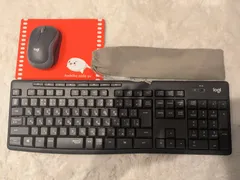 Logicool キーボードとマウス、パソコンスタンド、マウスパッドのセット ワイヤレス Bluetooth ELECOM 即購入OK