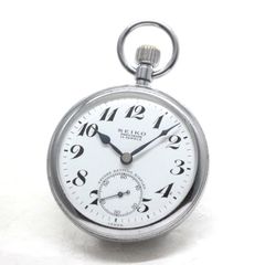 19セイコー プレシジョン 懐中時計  /　昭39　2877　国鉄関西/　15石 　/　絶版時計 /　19seiko-1279