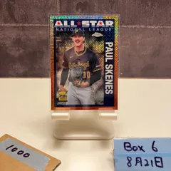 ポールスキーンズ　Paul Skeens topps 直筆サインカード Paul Skenes 51/99 [Green] 2025 Topps Series 1 - Flagship