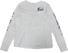 THE REAL McCOY'S BUCO ブコ ロンT プリントカットソー ホワイト  M リアルマッコイズ アメカジ