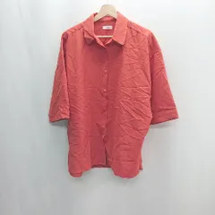 ◇ LOWRYS FARM ローリーズファーム 七分袖 シャツ サイズF オレンジ レディース E  【1407020004848】