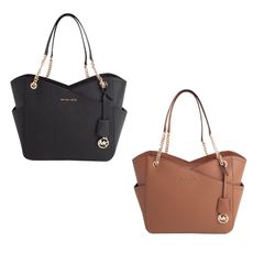 マイケルコース MICHAEL KORS トートバッグ ジェット セット トラベル レザー クロス ラージ チェーン ショルダー レディース 35f1gtvt3l 