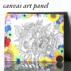 キャバリアグッズ絵画F8号キャンバス地にジークレイによる