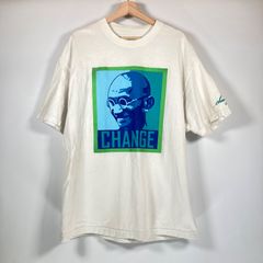 00s マハトマガンジー CHANGE vintage tee USA古着 Hawai メンズ XLサイズ