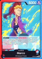 【中古】ONE PIECEカードゲーム OP08-002[L]：Marco/マルコ