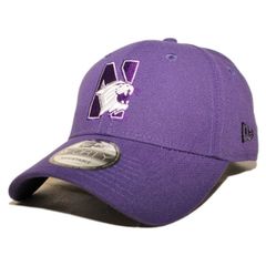 ニューエラ ストラップバックキャップ 帽子 NEW ERA 9forty メンズ レディース NCAA ノースウェスタン ワイルドキャッツ フリーサイズ
