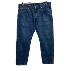 Levi's 505 デニムパンツ W38 インディゴ リーバイス メキシコ製 ジップアップ アメカジ ジーンズ デニム コットン ビッグサイズ 2510-204