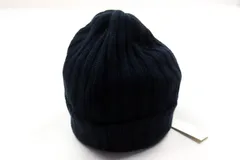 イチ ニットキャップ 未使用 ビーニー ニット帽子 ブランド レディース Fサイズ ネイビー ichiのサムネイル