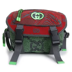 GUCCI/グッチ　GG柄 ナイロンバックパック 楽天市場】GUCCI グッチ リュックサックブラックGG柄ナイロン ロゴ